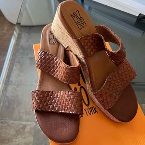 Miz Mooz Glenna Sandals in Brandy.  New never worn.